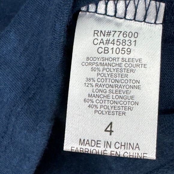 Harry Potter x Chaser Little Boy’s Hogwarts House Long Sleeve Layered T Shirt - Picture 7 of 9